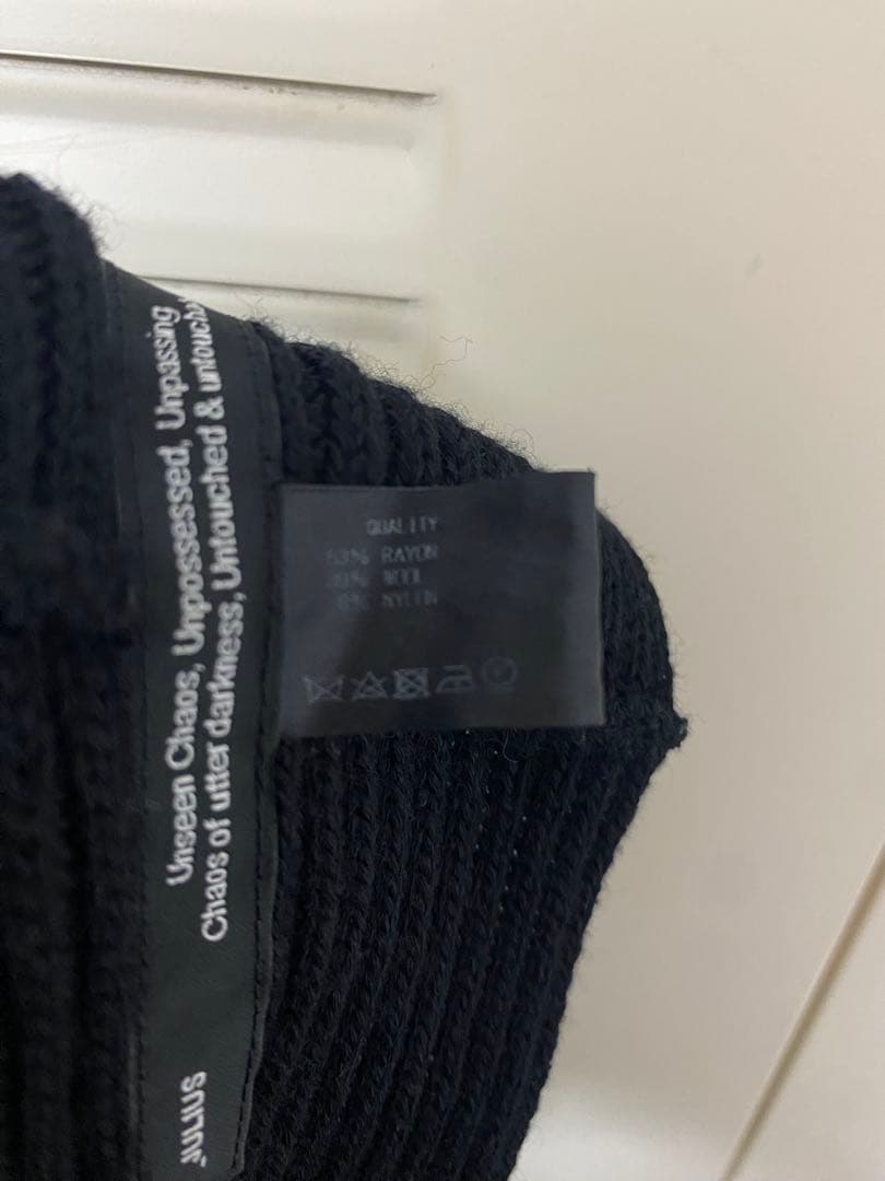 ユリウス　JULIUS ネックウォーマー　ストール　マフラー