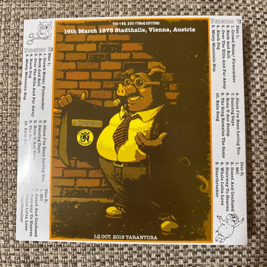 led zeppelin / 1973年ウィーン公演