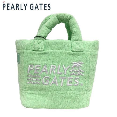 ○★新品未使用　PEARLY GATES　パイルカートバッグ　グリーン系