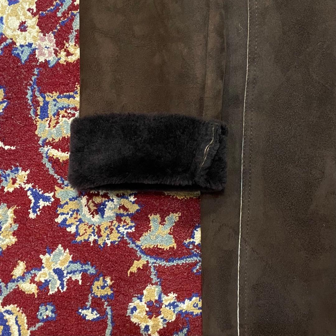 Euro TRUSSARDI　Airy Mouton Coat