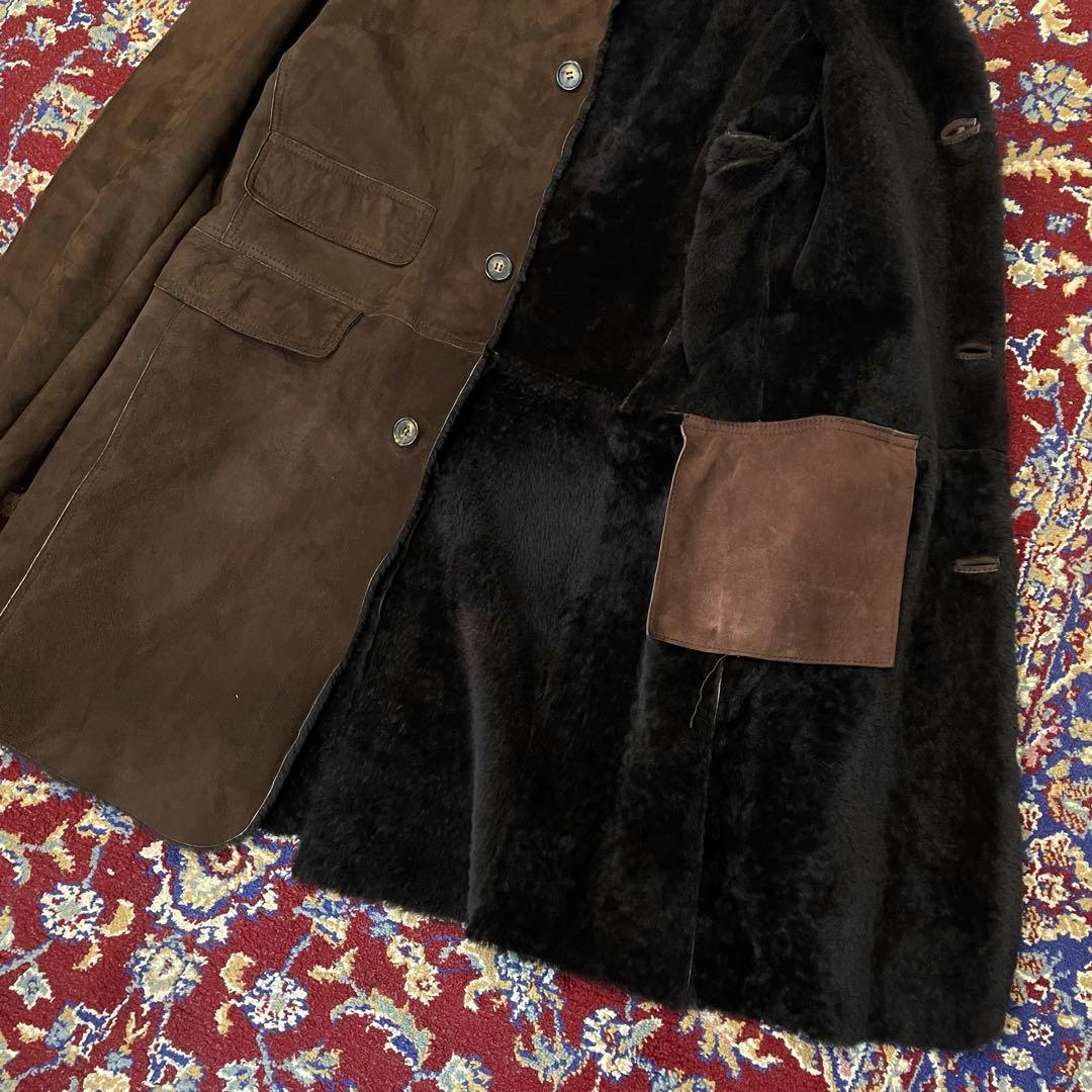 Euro TRUSSARDI　Airy Mouton Coat