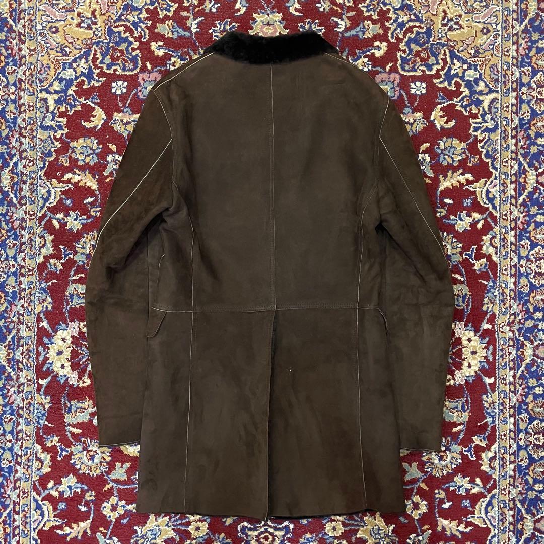 Euro TRUSSARDI　Airy Mouton Coat