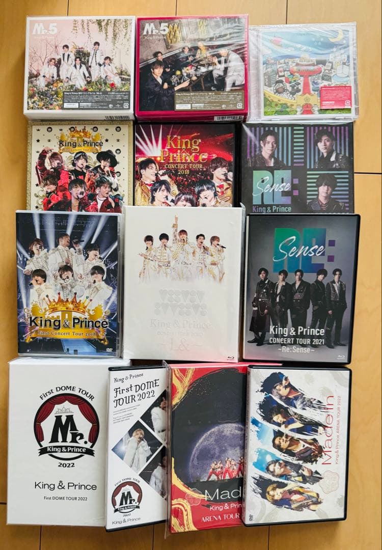 King&Prince CD•DVD•Blu-ray まとめ売り