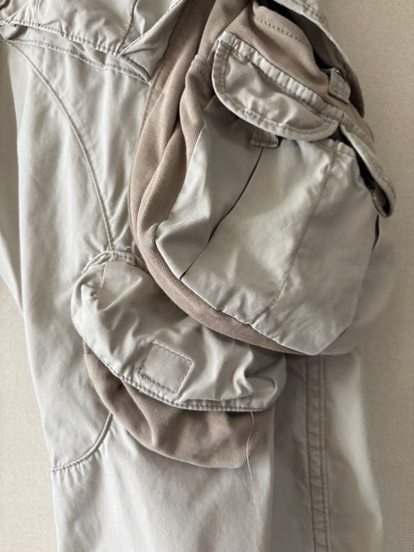 LGB サルエルパンツ ライトグレー　美品