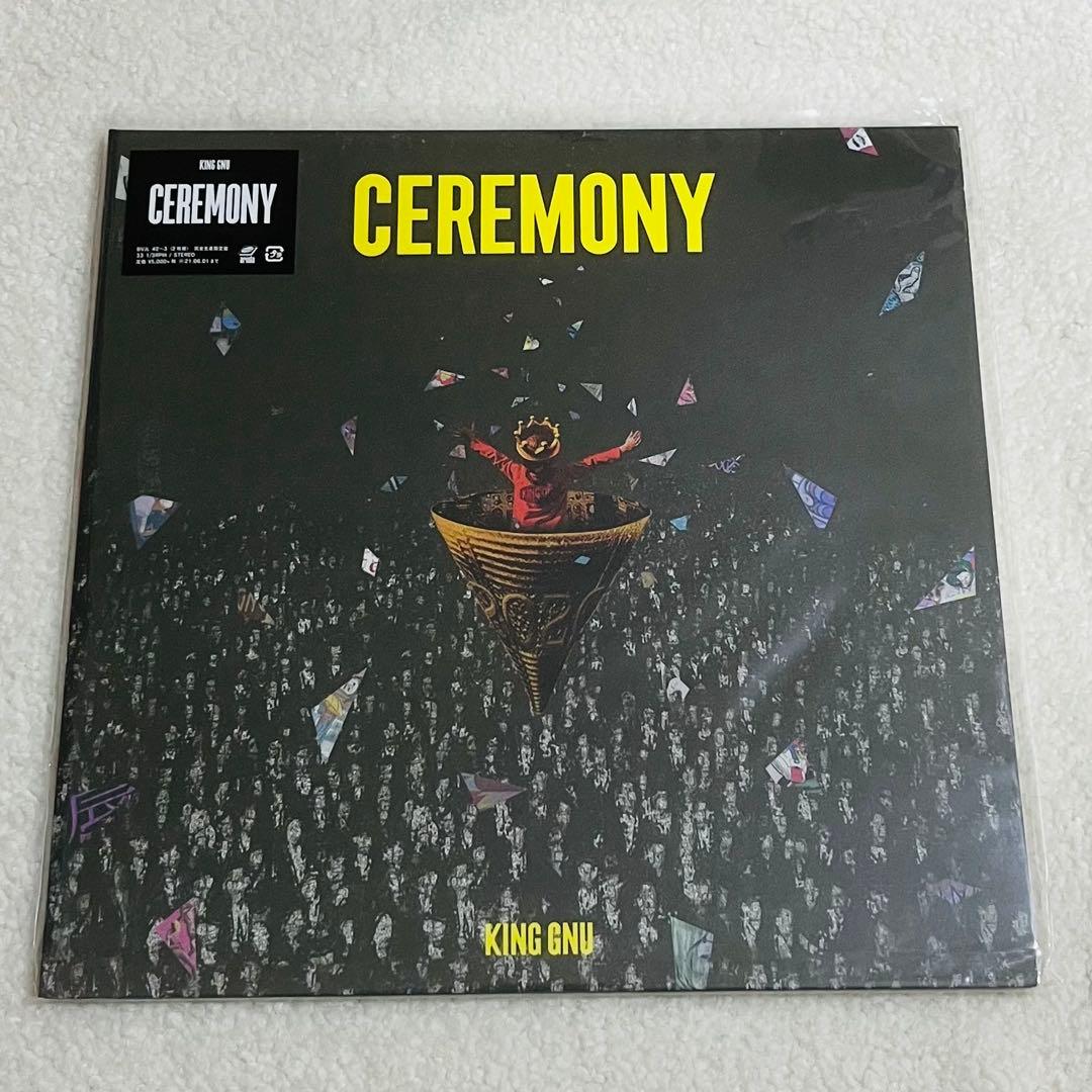 King Gnu CEREMONY LP 完全生産限定盤 レコード 新品未使用