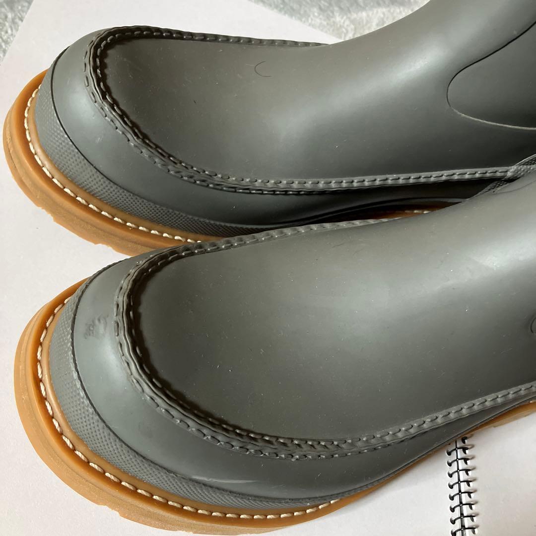 夏男さん★美品　Hunter 希少カラー長靴　メンズ　27センチグレー　ハンター