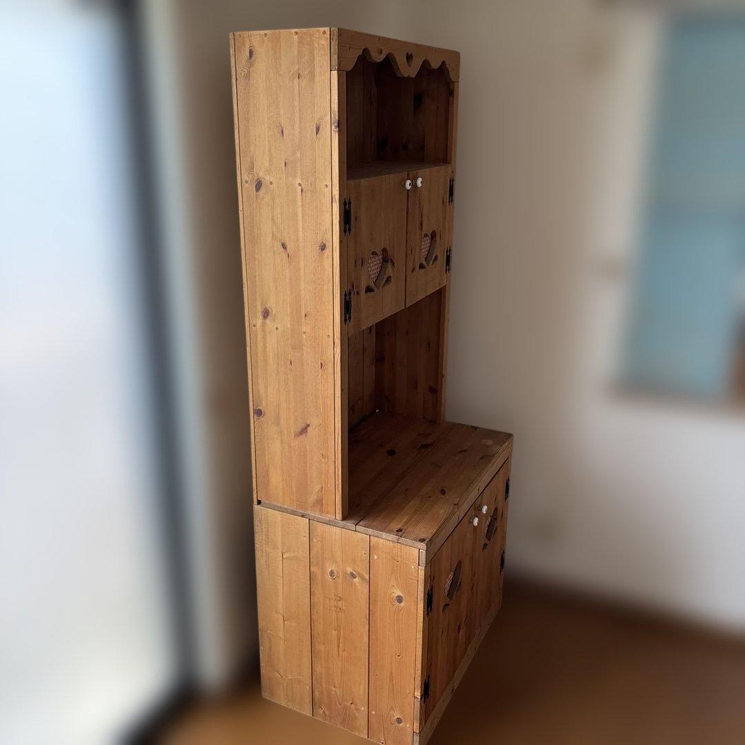 カントリー パソコンラック ハンドメイド