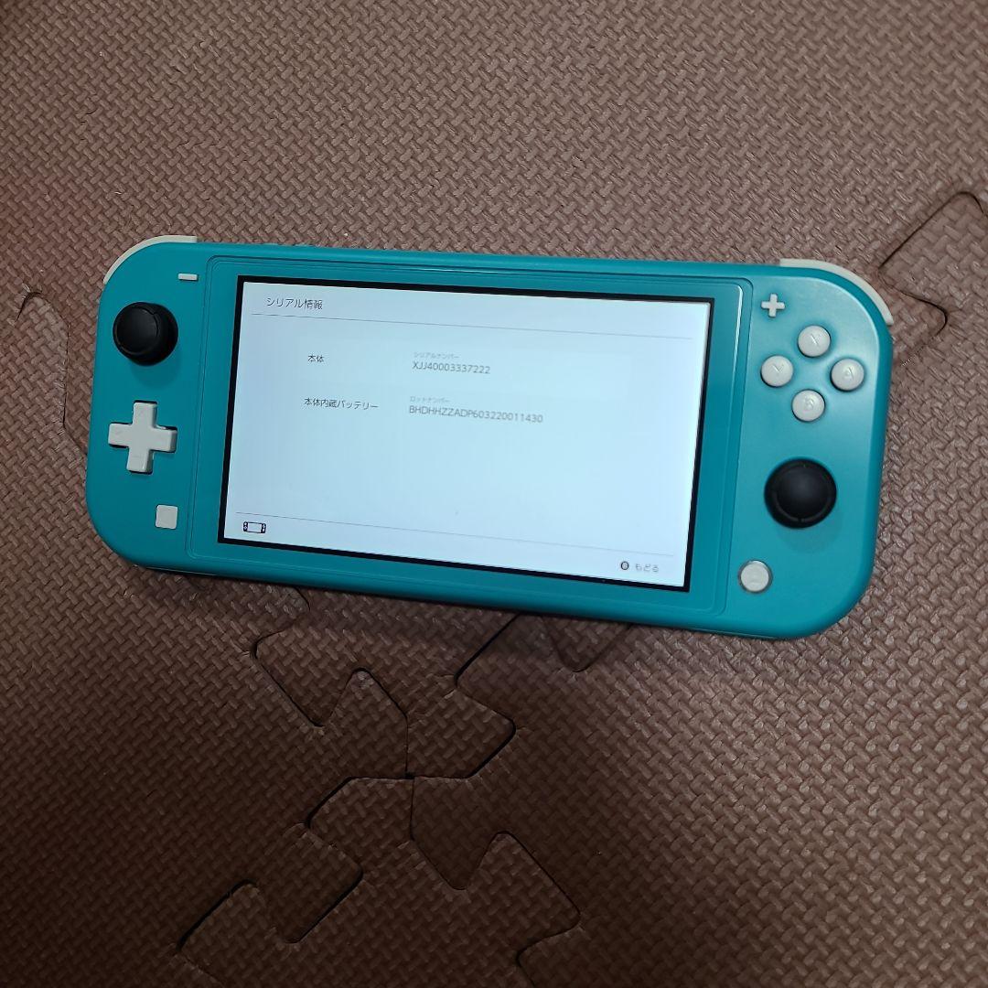Nintendo Switch Lite ターコイズ 7222