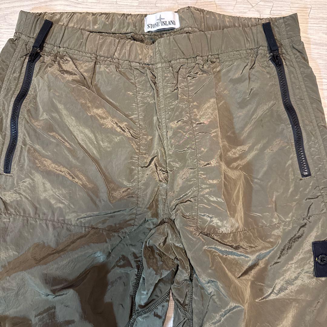 STONE ナイロンパンツ サイズL カーキ