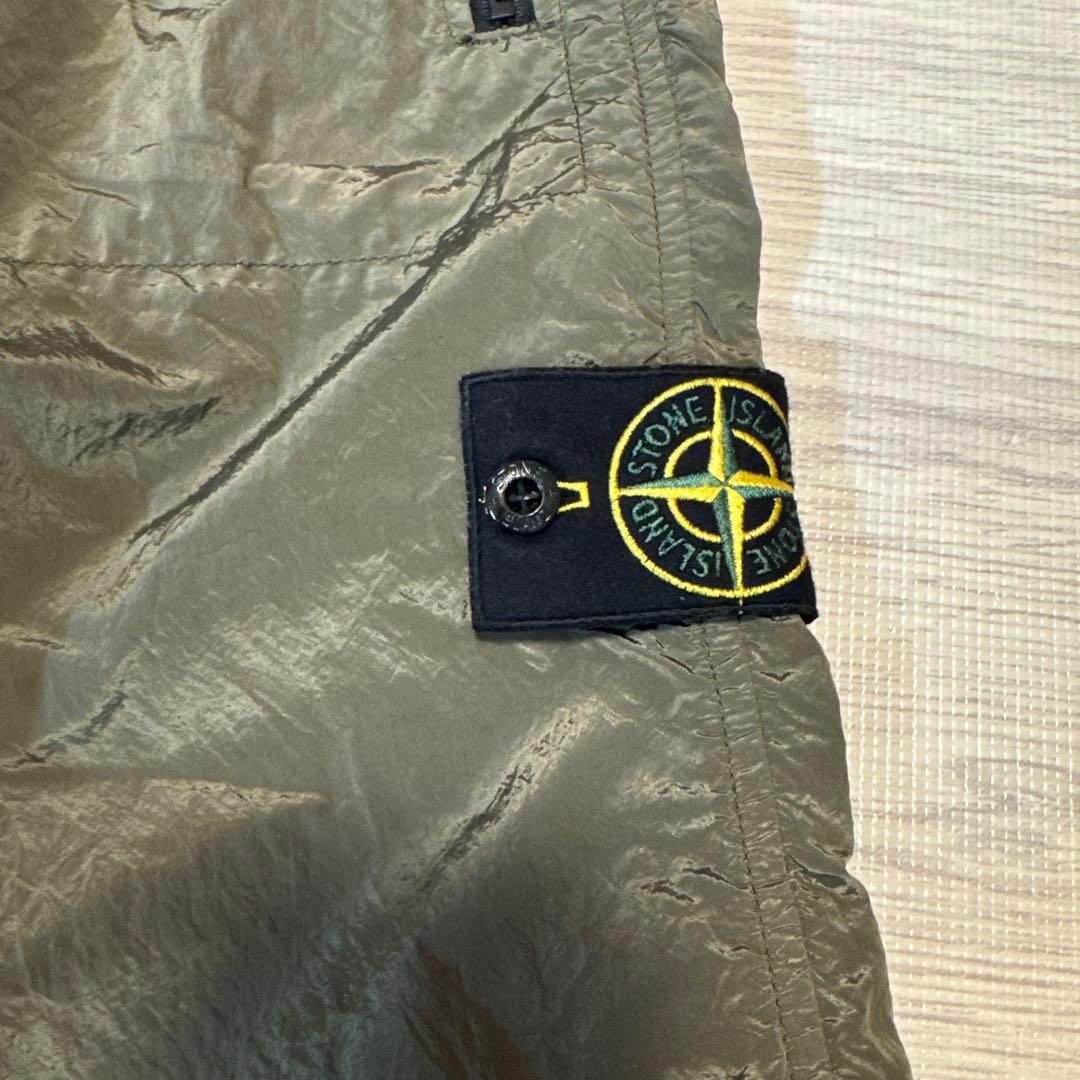 STONE ナイロンパンツ サイズL カーキ