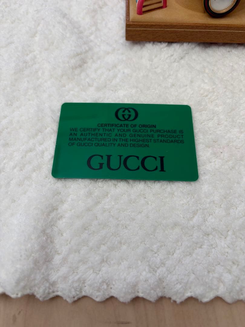 GUCCIチェンジベゼル ベゼルのみ12色　時計本体は故障　箱・保証書有り