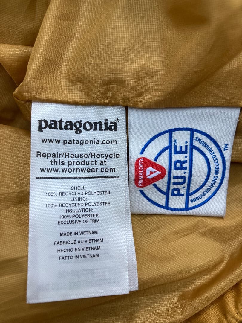 パタゴニア　メンズ　ナノパフベスト　美品