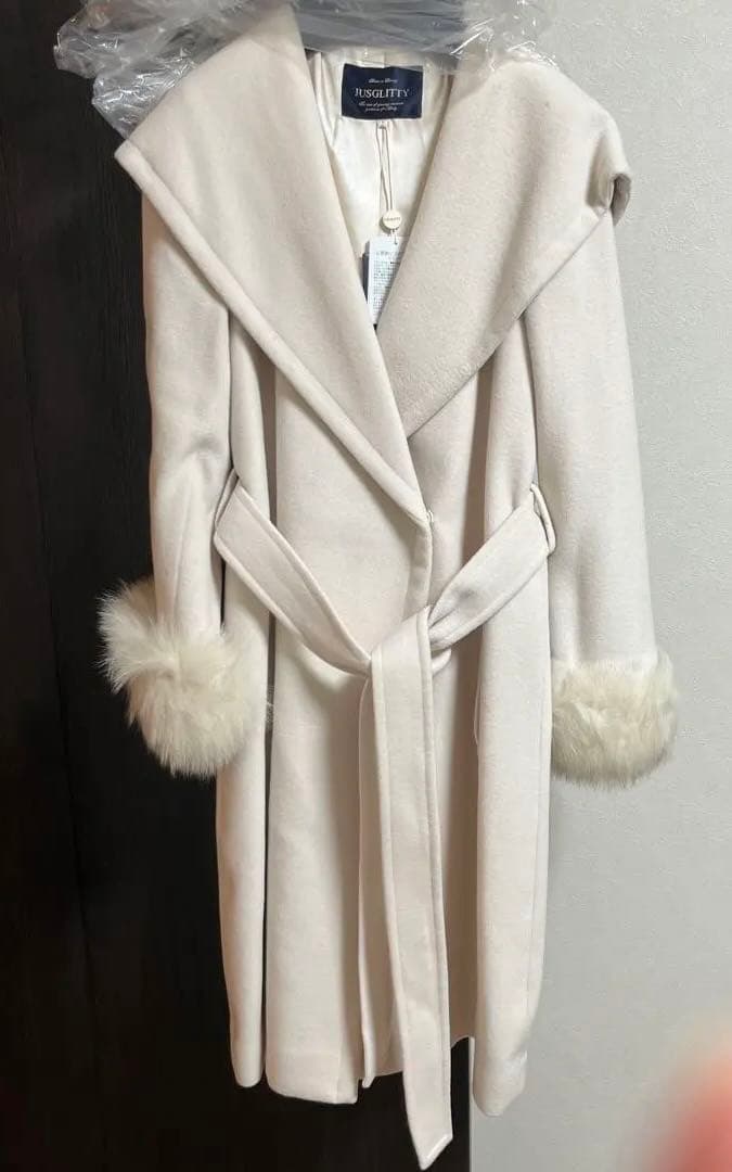 値下げ‼️JUSGLITTY ファーコート
