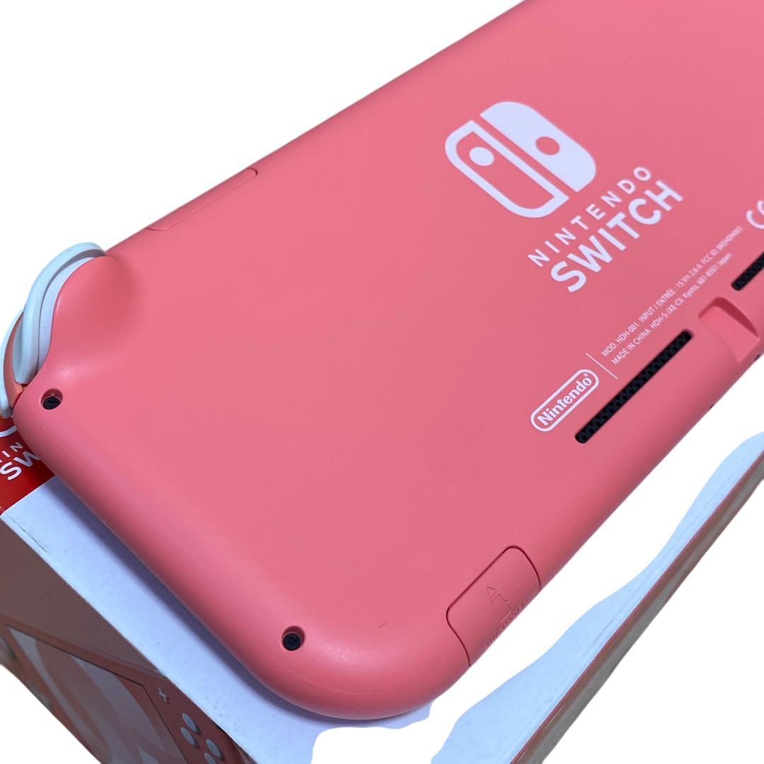 【美品・箱付き】Switch Lite スイッチライト コーラル 本体 任天堂