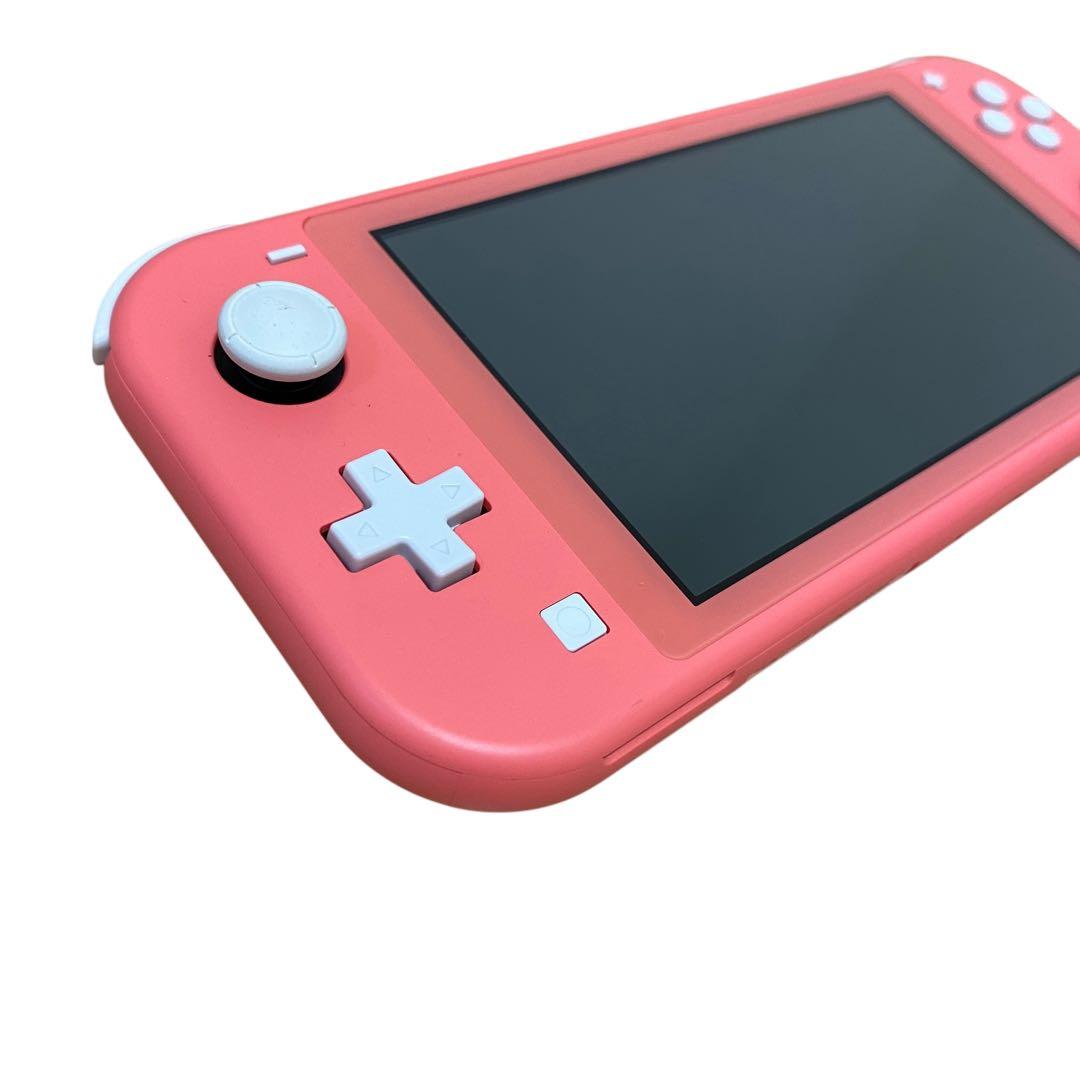 【美品・箱付き】Switch Lite スイッチライト コーラル 本体 任天堂
