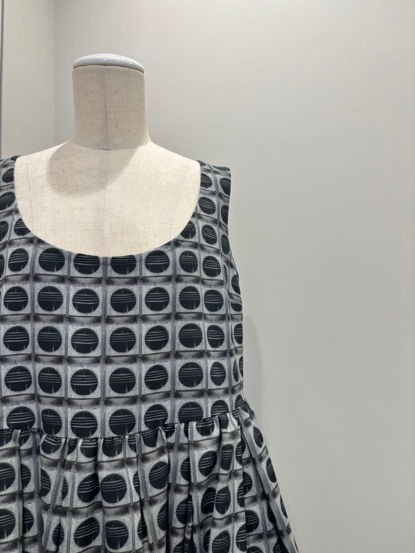 ［19ss］コムデギャルソンコムデギャルソン　グラフィックジャンパースカート