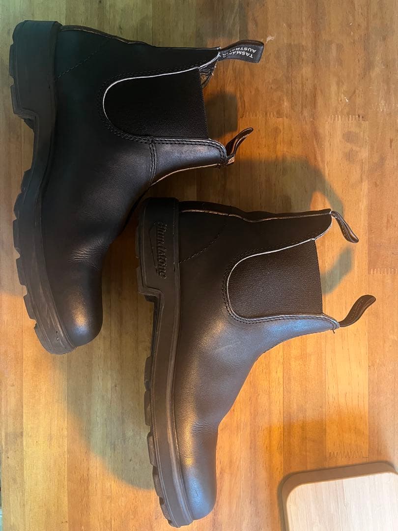 Blundstone ブラック サイドゴアブーツ　UK7