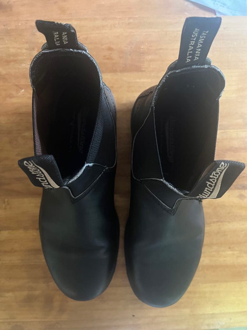 Blundstone ブラック サイドゴアブーツ　UK7