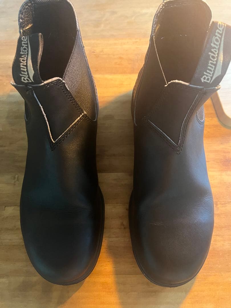 Blundstone ブラック サイドゴアブーツ　UK7