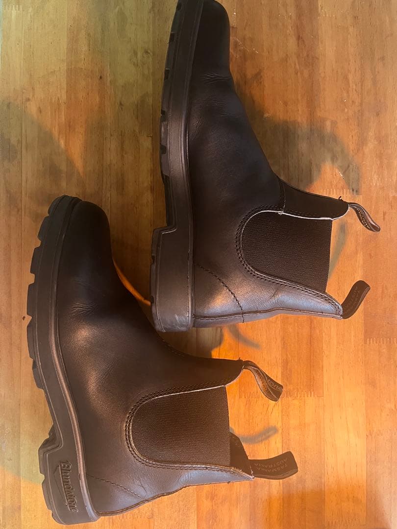 Blundstone ブラック サイドゴアブーツ　UK7