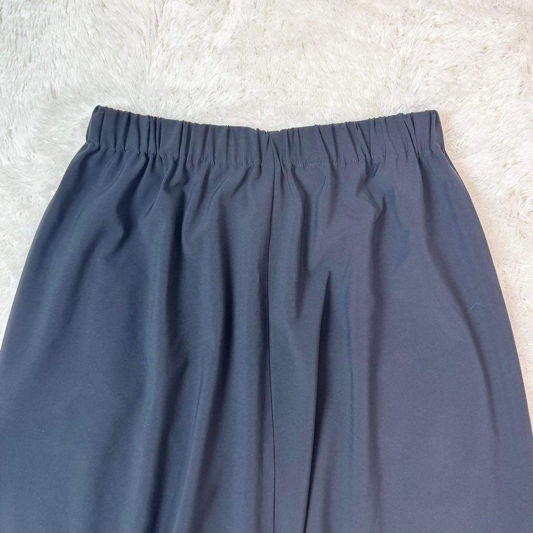 【極良品】ミズイロインド　定番サルエルパンツ　ネイビー　2 ゴム　ストレッチ