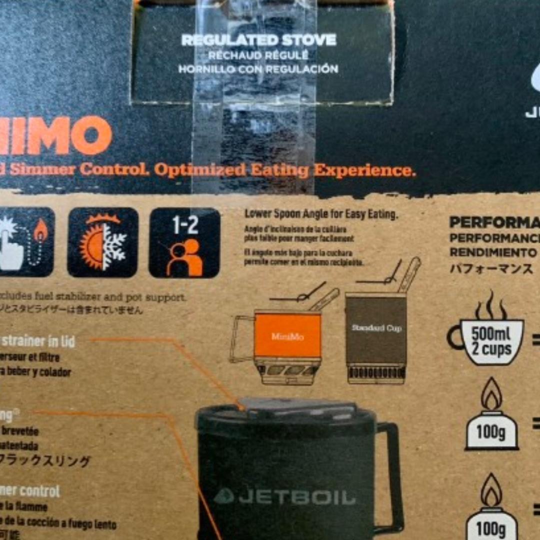 ◆JETBOIL MiniMO 新品未使用 日本正規品 PS取得 展示品 ADV