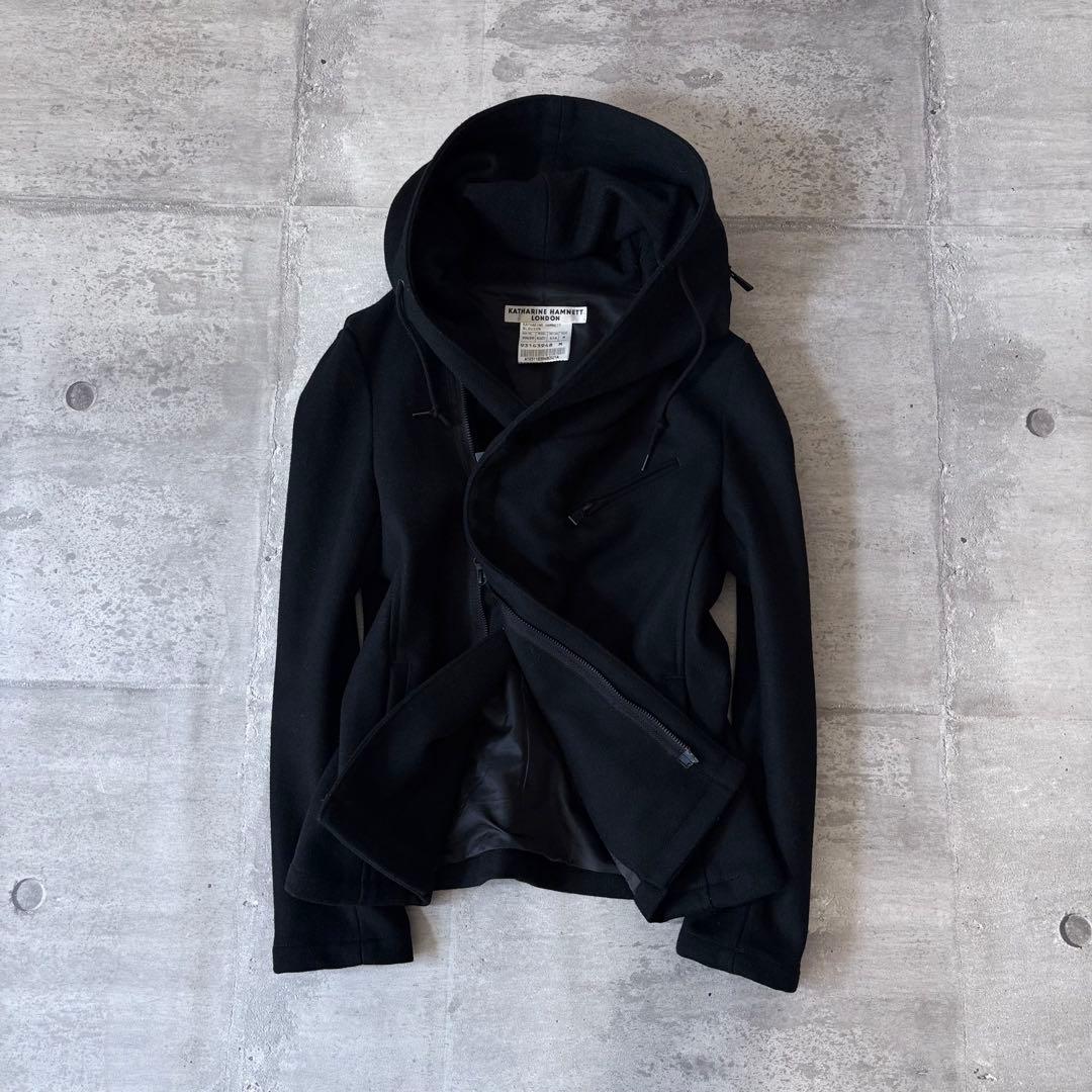 ジャケット・アウター 00s archive 2way volume neck blouson y2k