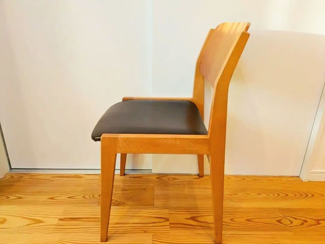 稀少 1980年代　天童木工 水之江忠臣 図書館椅子 ブックチェア