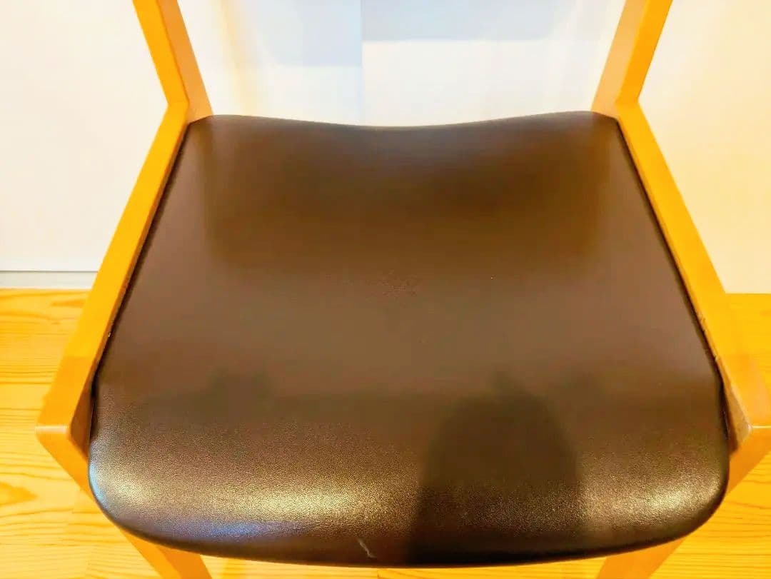 稀少 1980年代　天童木工 水之江忠臣 図書館椅子 ブックチェア