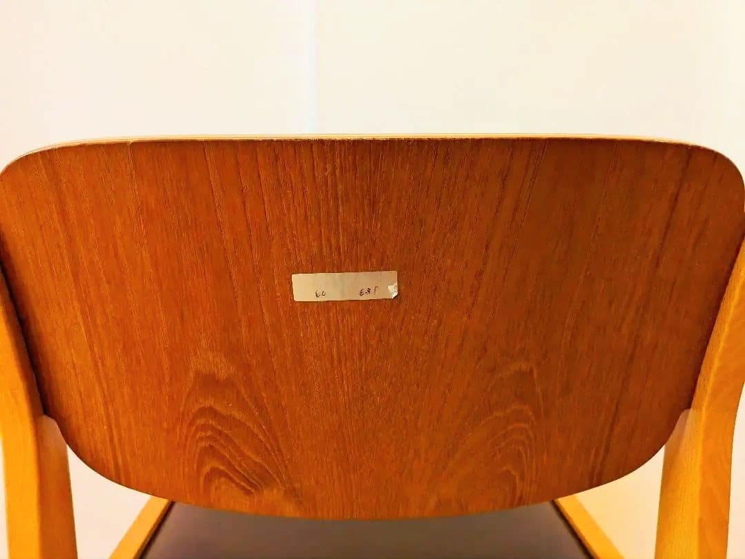 稀少 1980年代　天童木工 水之江忠臣 図書館椅子 ブックチェア