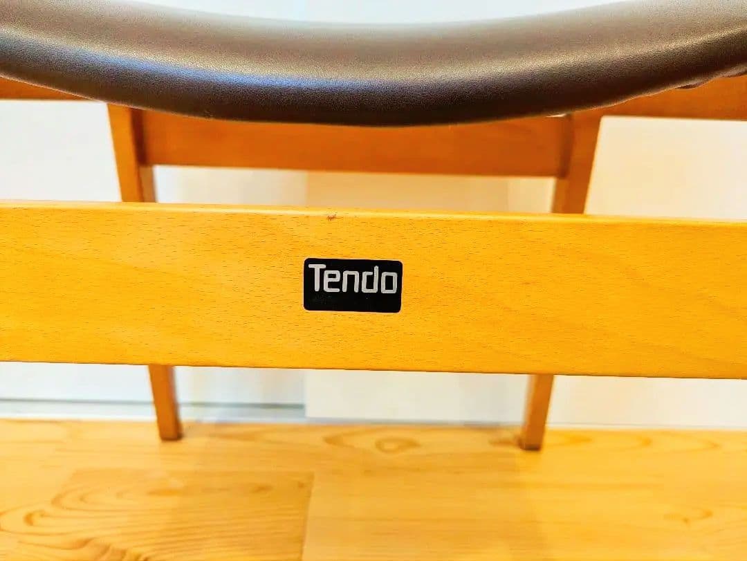 稀少 1980年代　天童木工 水之江忠臣 図書館椅子 ブックチェア