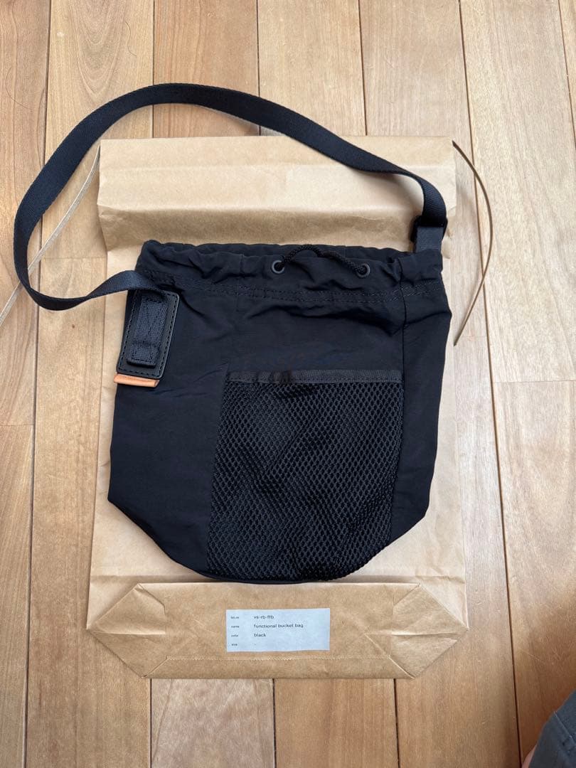 25ss【Hender Scheme】functional bucket bag