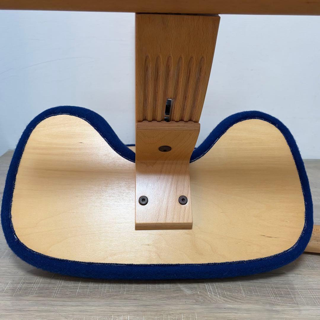 Rybo リボ バランス チェア イージー 姿勢矯正 椅子　ブルー　青