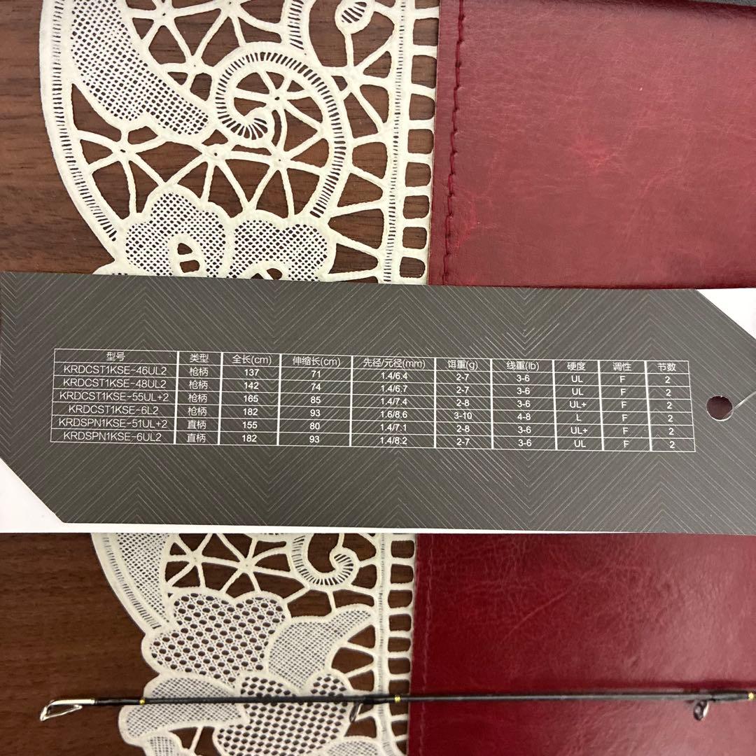 カストキング　KASTKING ロッド　KRDCST1KSE-48UL2 渓流