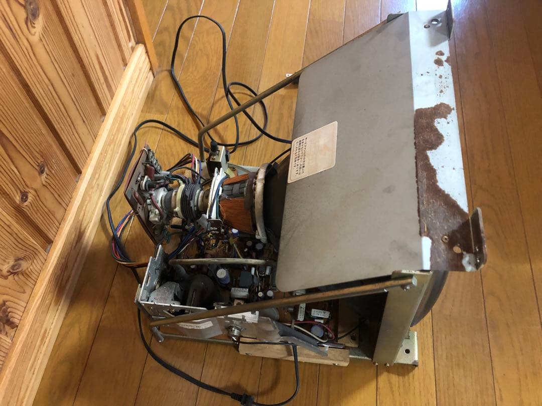 昭和レトロ アーケードゲーム用カラーブラウン管モニター 動作未確認