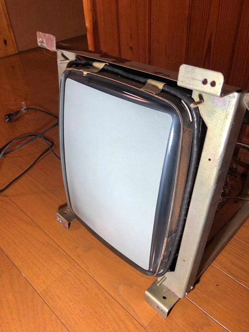 昭和レトロ アーケードゲーム用カラーブラウン管モニター 動作未確認