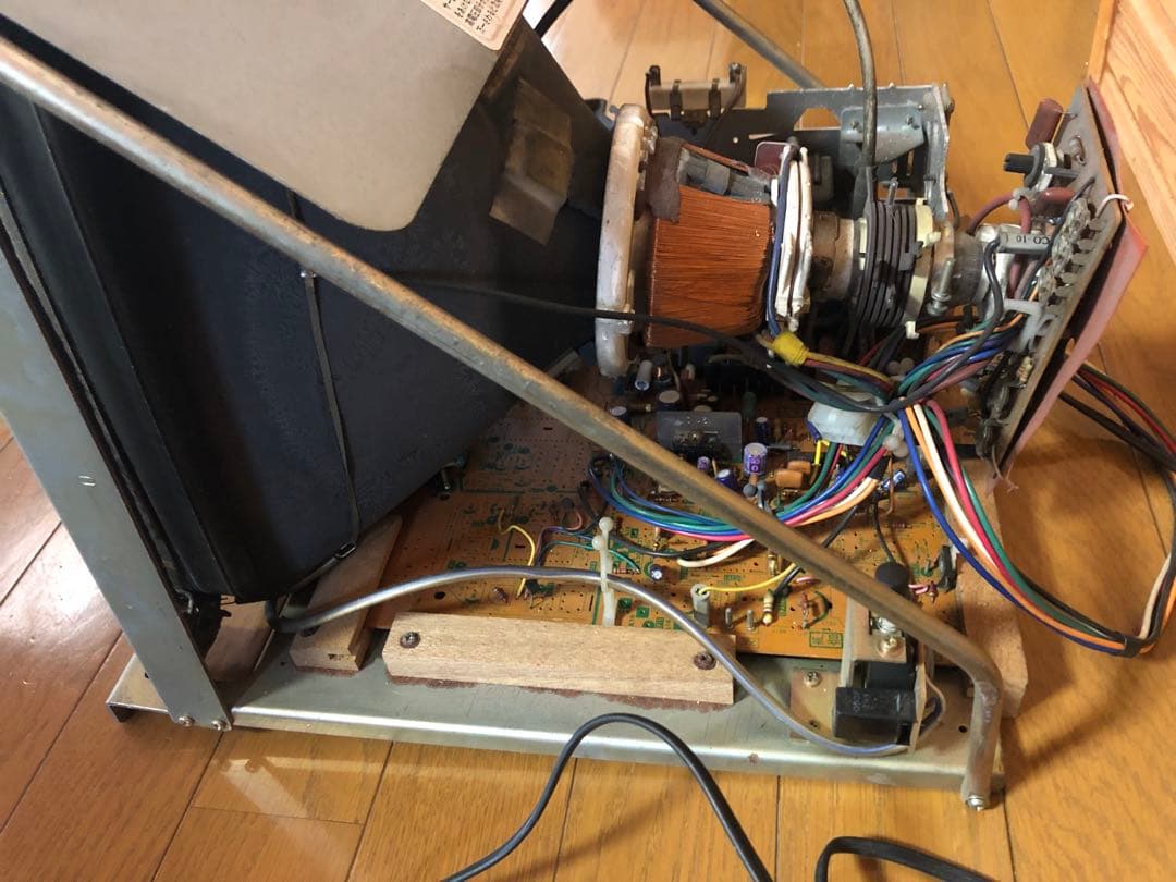 昭和レトロ アーケードゲーム用カラーブラウン管モニター 動作未確認