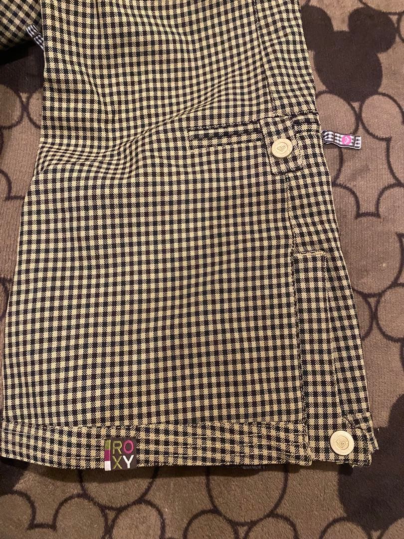 【新品】ROXY 5K チェック柄 スノーボードパンツ M