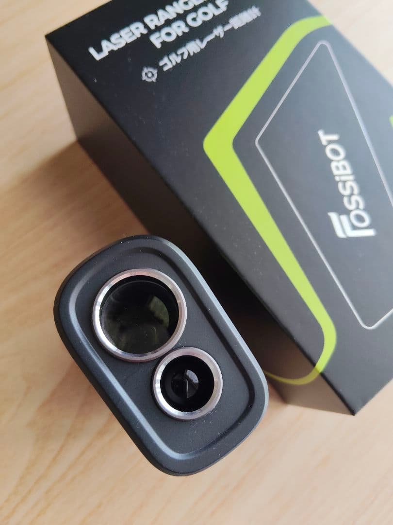 美品　FOSSiBOT レーザー距離計 3点間測定 C1000F ブラック