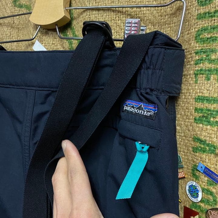 【美品】パタゴニア ナイロンパンツ ボード スキーウェア Mサイズ 黒