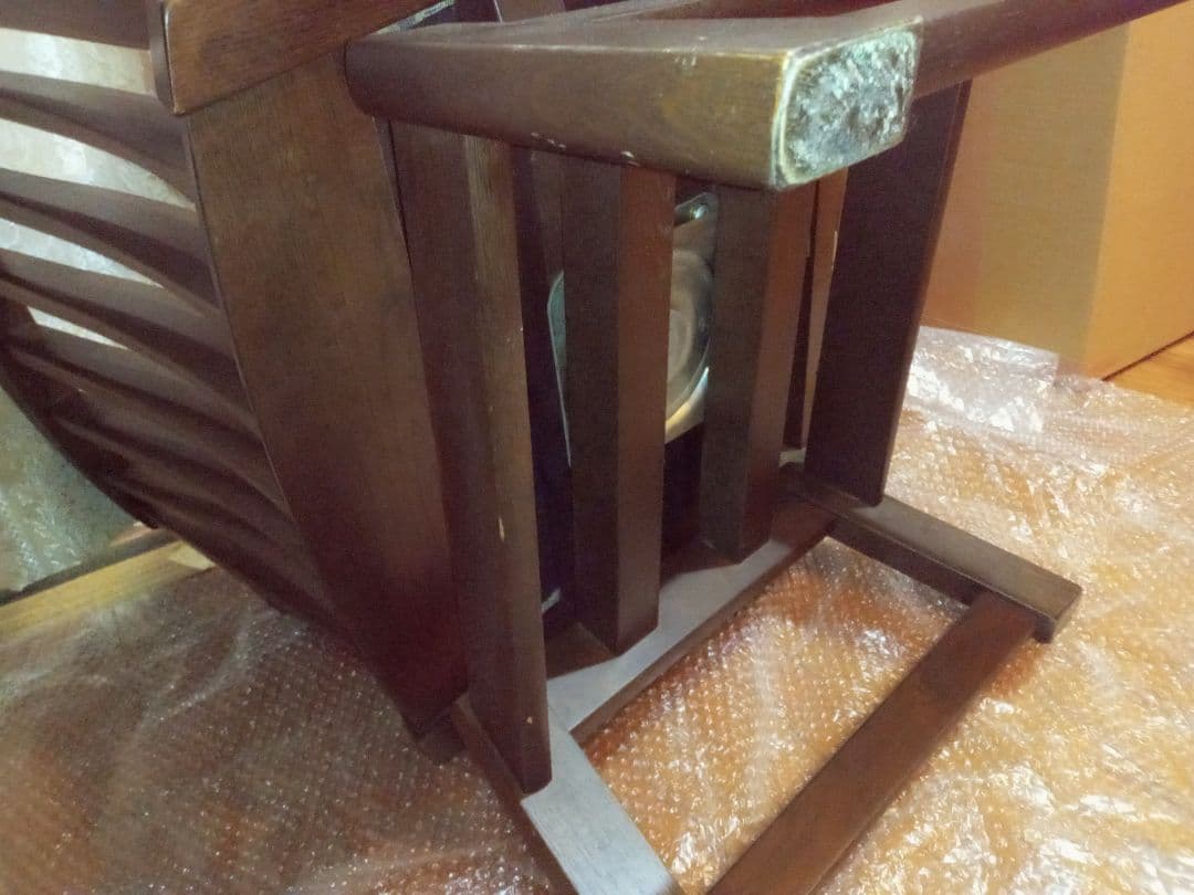 最終値下げ　イバタ家具回転椅子　飛騨家具