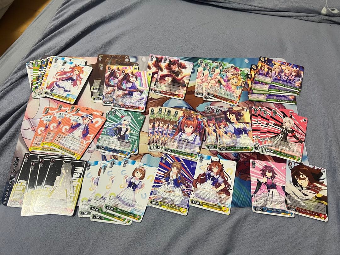 【ヴァイスシュヴァルツ】ウマ娘 ストブ扉デッキ　宝と選抜パーツあり