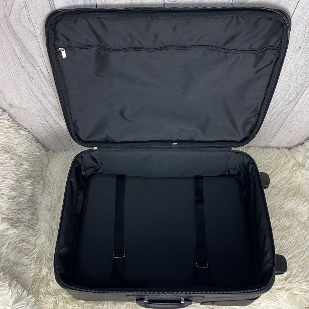 希少♡オールレザー♡LOEWE ロエベ アナグラム キャリーケース ブラック