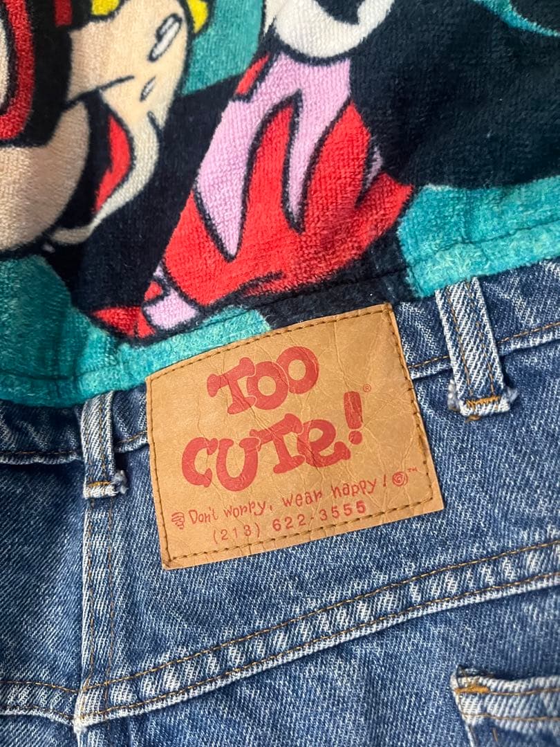 【希少】90年代too cute ディズニー リメイクデニム ジャケット