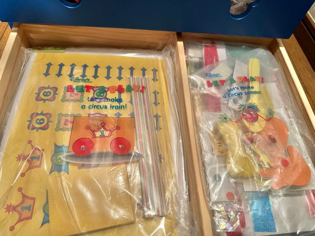 DWE ディズニー英語システムLet's PlayとPlay Alongのセット