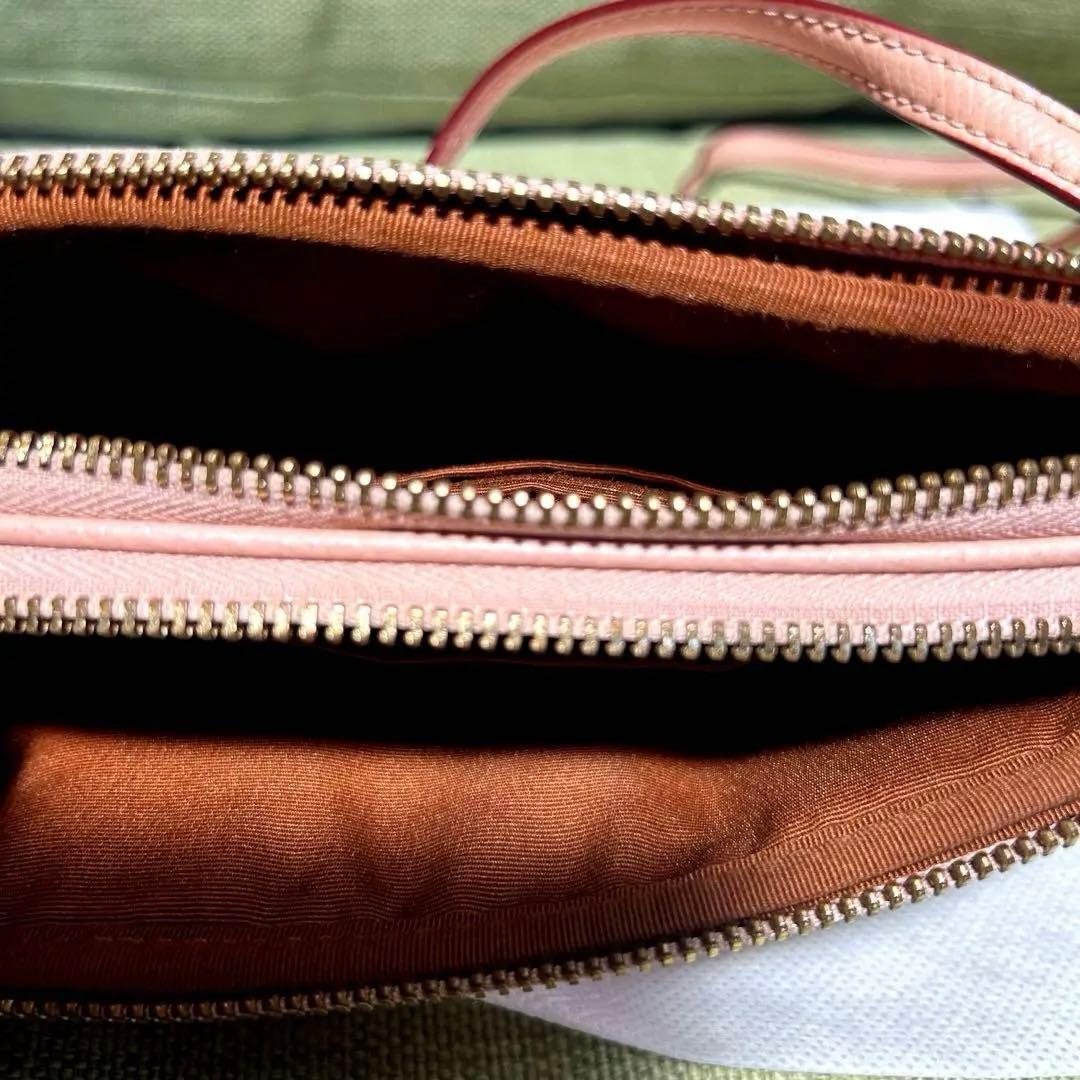 パンチング　COACH コーチ　ショルダーバッグ　ミニショルダー　オールレザー