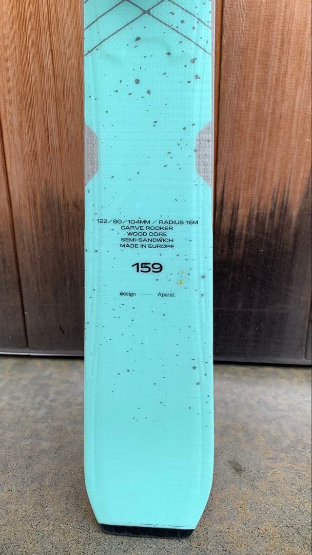 Roxy Dreamcatcher80 159cm スキー板 ビンディング付