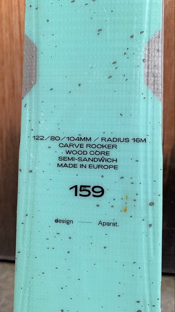 Roxy Dreamcatcher80 159cm スキー板 ビンディング付