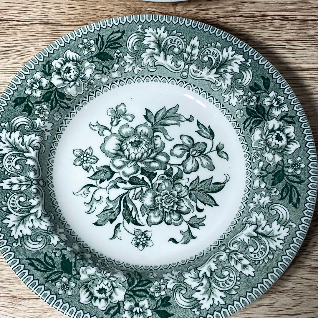 イギリス WESTMINSTER WOOD&SONS スープ皿 4枚 E51