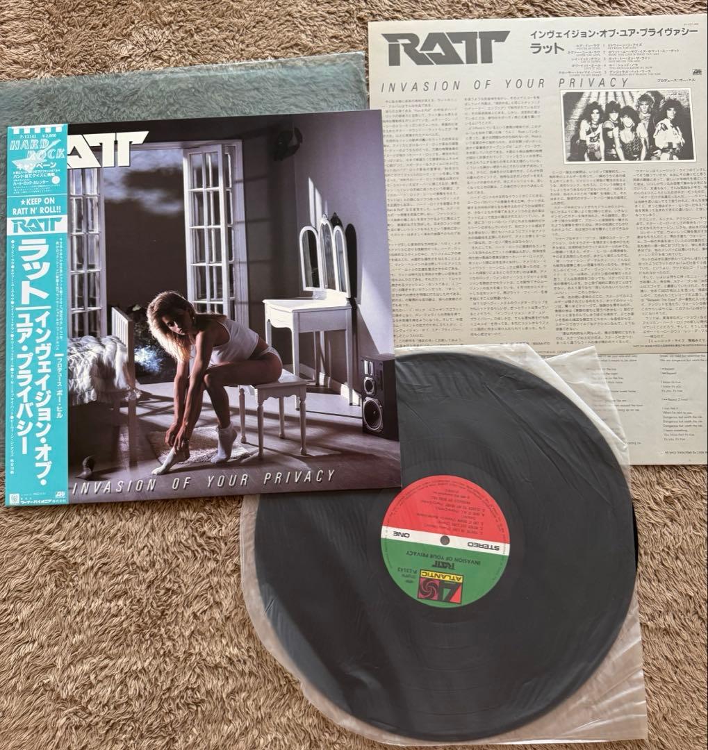 RATT レコード LP ４枚セット